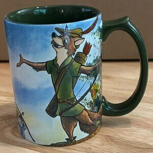 Disney Robin Hood Green Mug Little John Sheriff